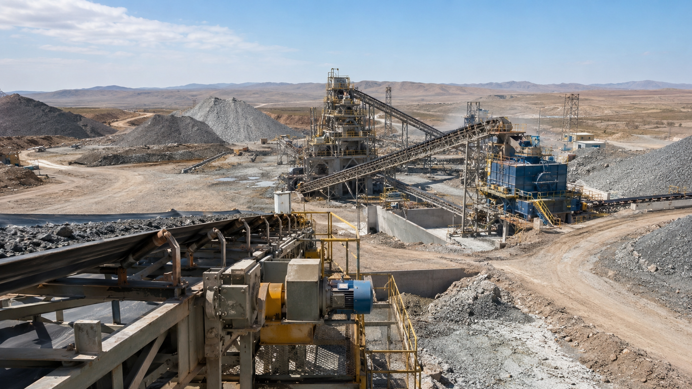Heavy-Duty Helical Gearboxes for Central Asia Mining