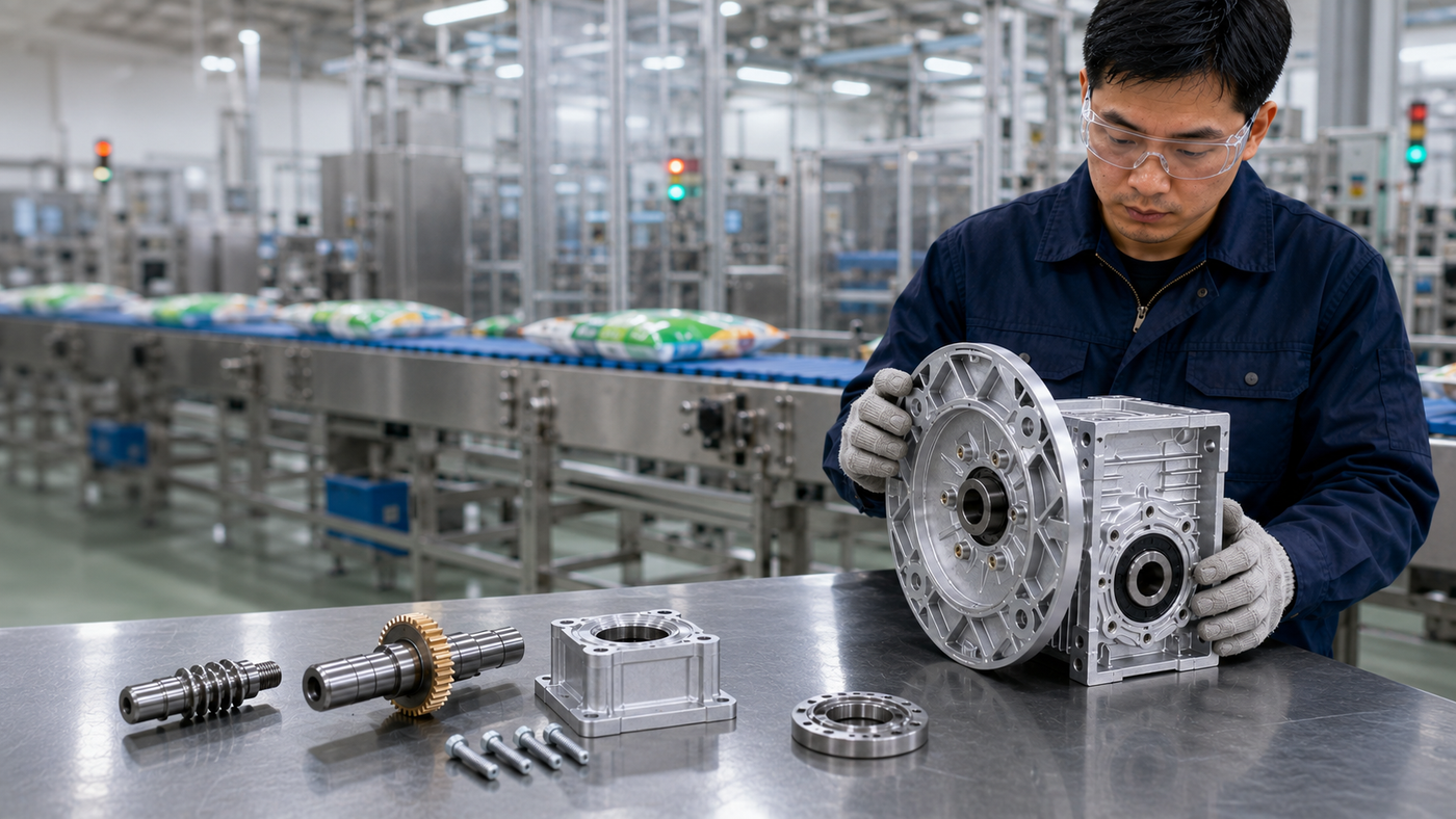 Gearbox Spare Parts for Southeast Asia Packaging Machinery