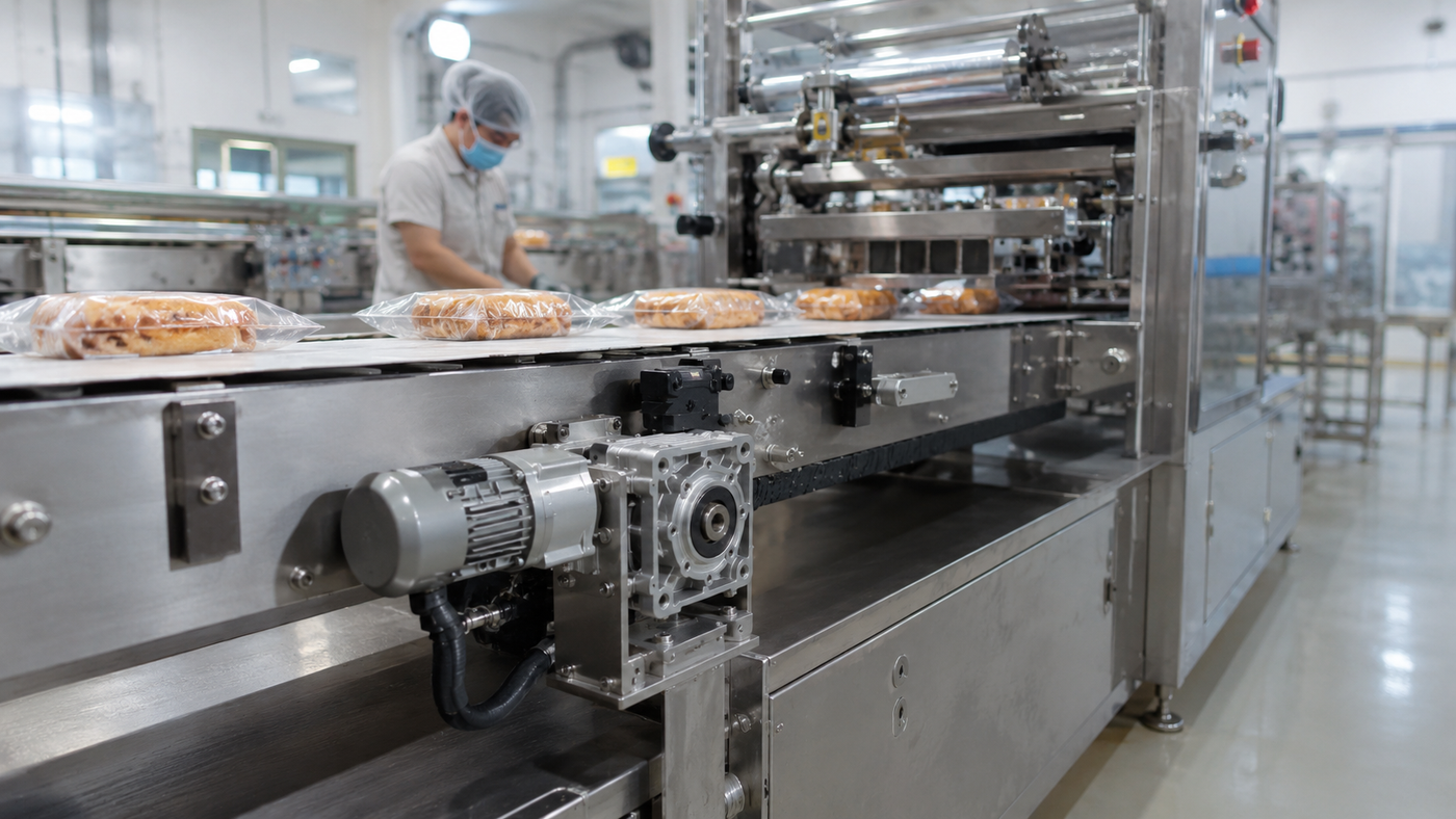RV Worm Gearboxes for Southeast Asia Packaging Automation