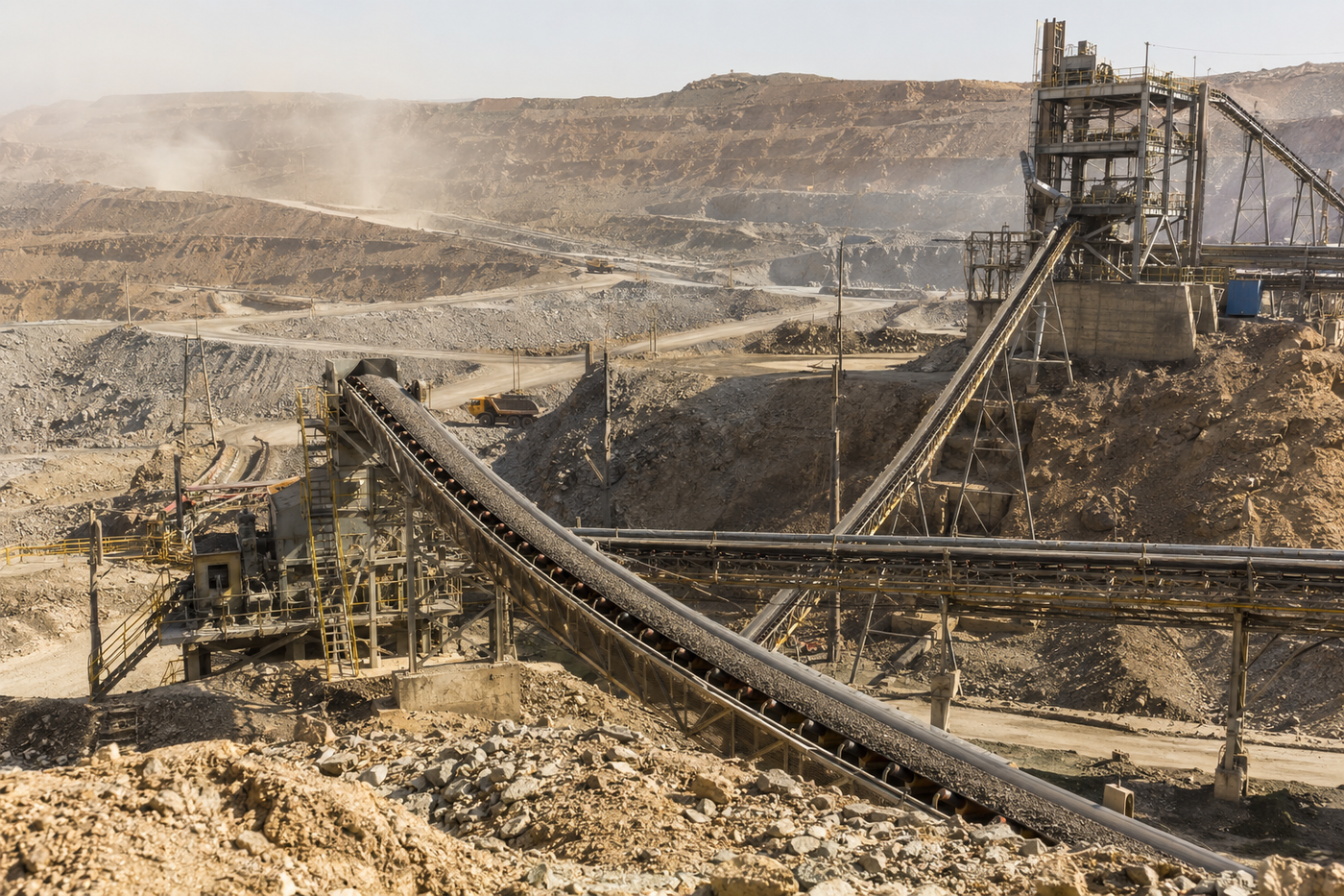 Helical Gearboxes for Central Asia Mining Conveyors