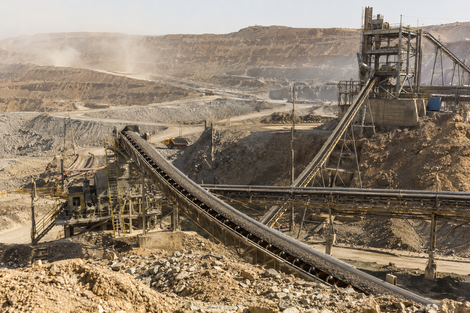 Helical Gearboxes for Central Asia Mining Conveyors