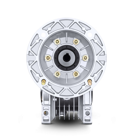 NMRV compact aluminum worm gearbox - front view